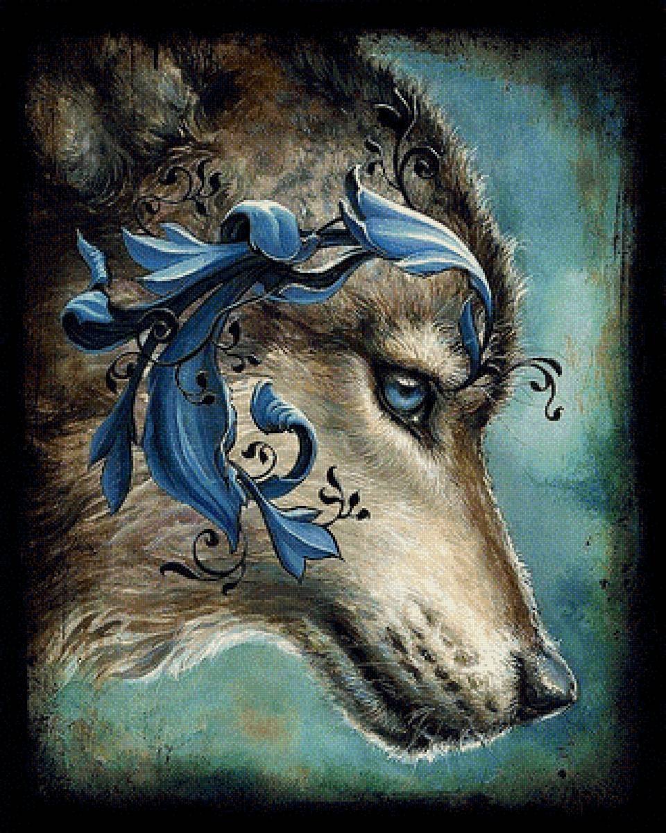 Волки фэнтези красивые