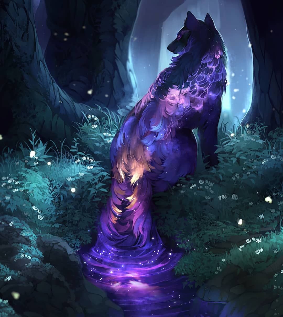 Волк фэнтези