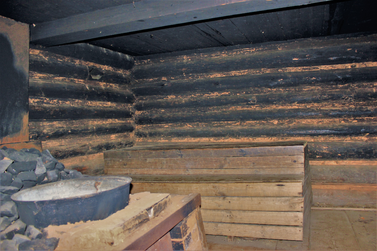 Баня по черному