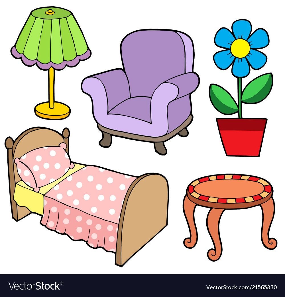 Аппликация для детей мебель