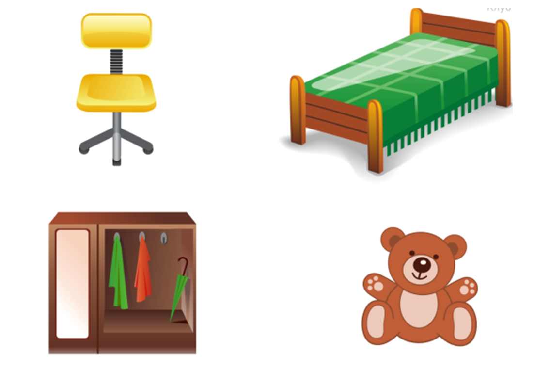 Дидактическое упражнение Найди лишний предмет мебель