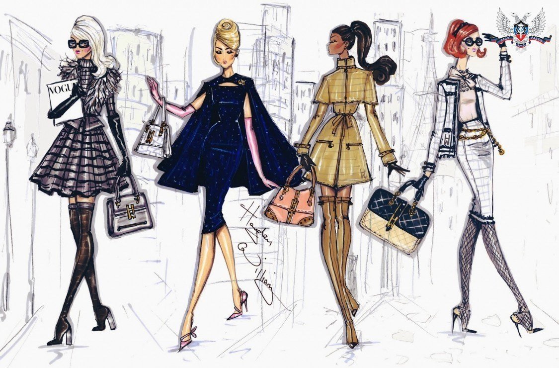 Девушка дизайнер