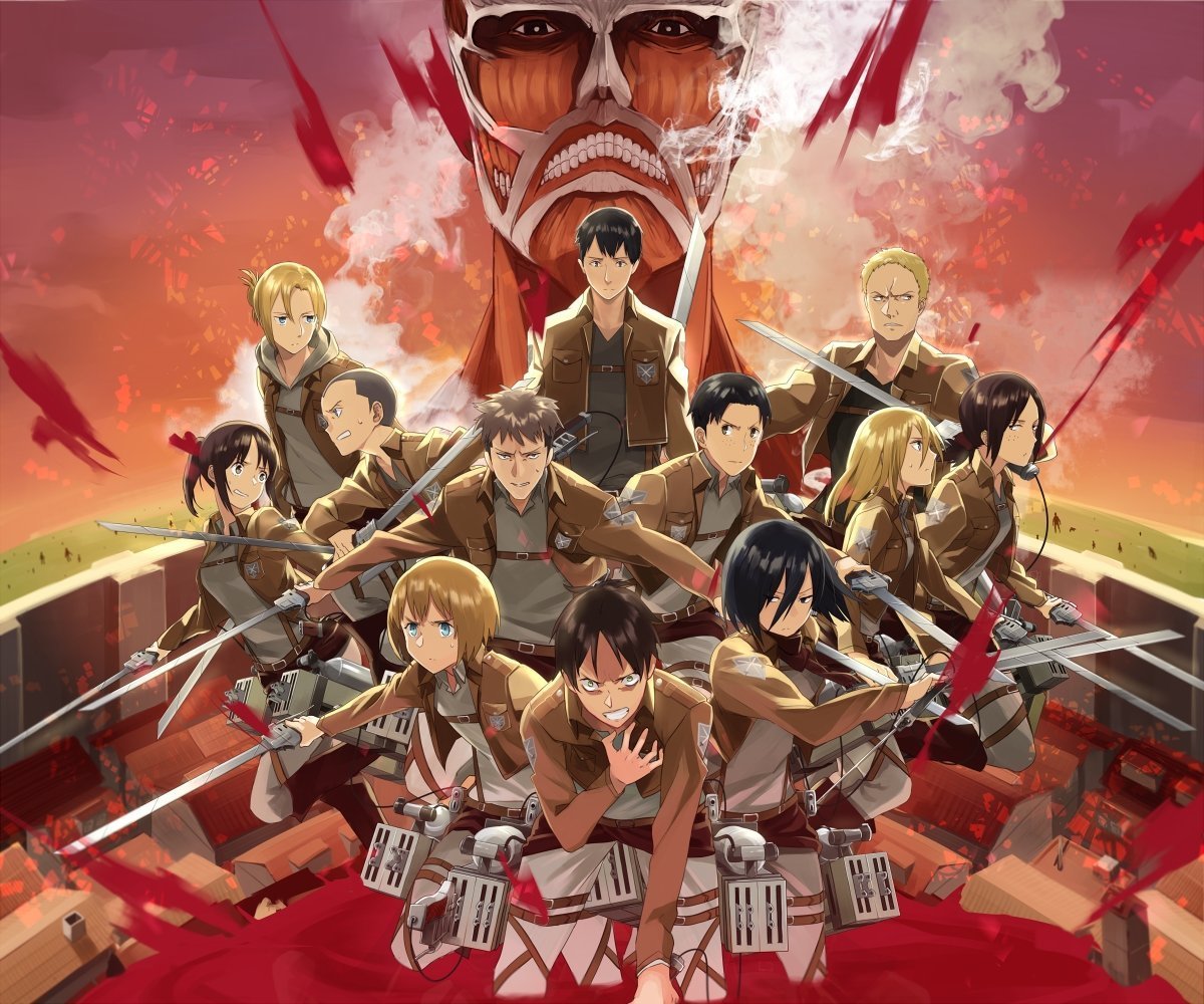 Атака титанов отряд егеристов