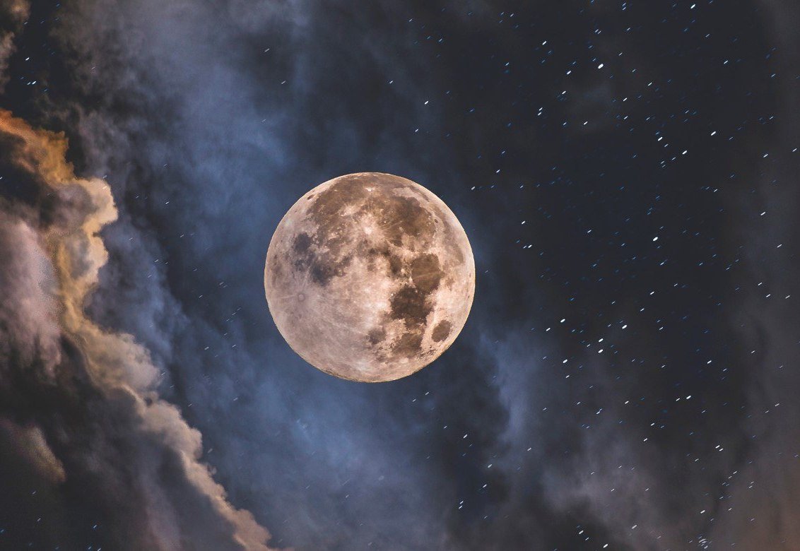 Луна и звезды для детей