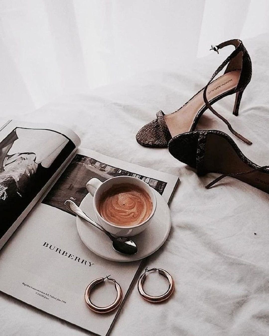 Мода кофе утро