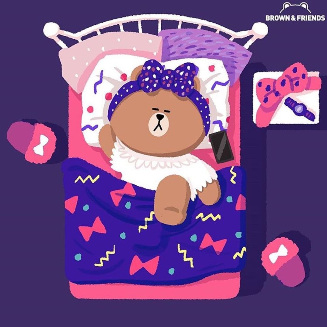 Кони и Браун спокойной ночи