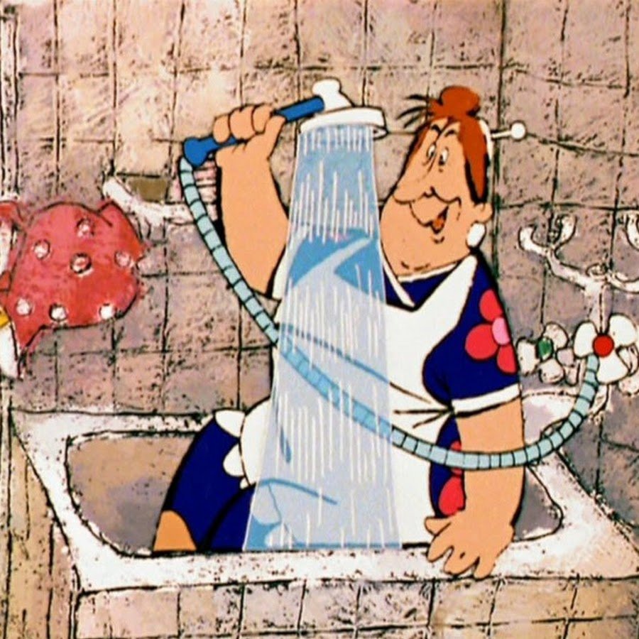 Карлсон и Фрекен бок