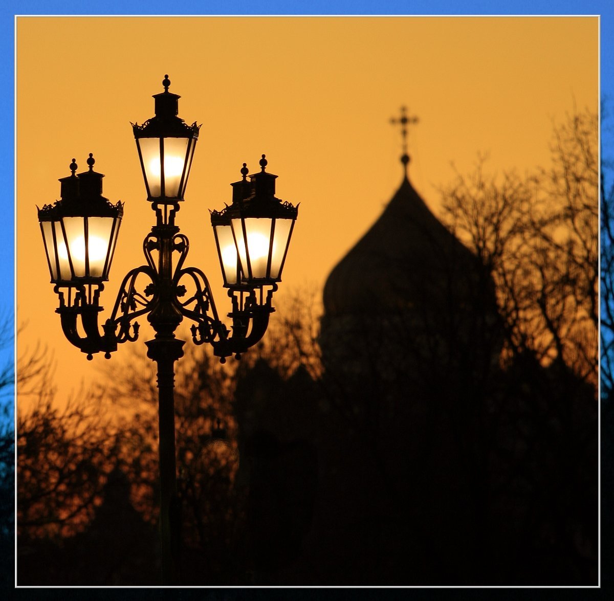 Вечерние фонари