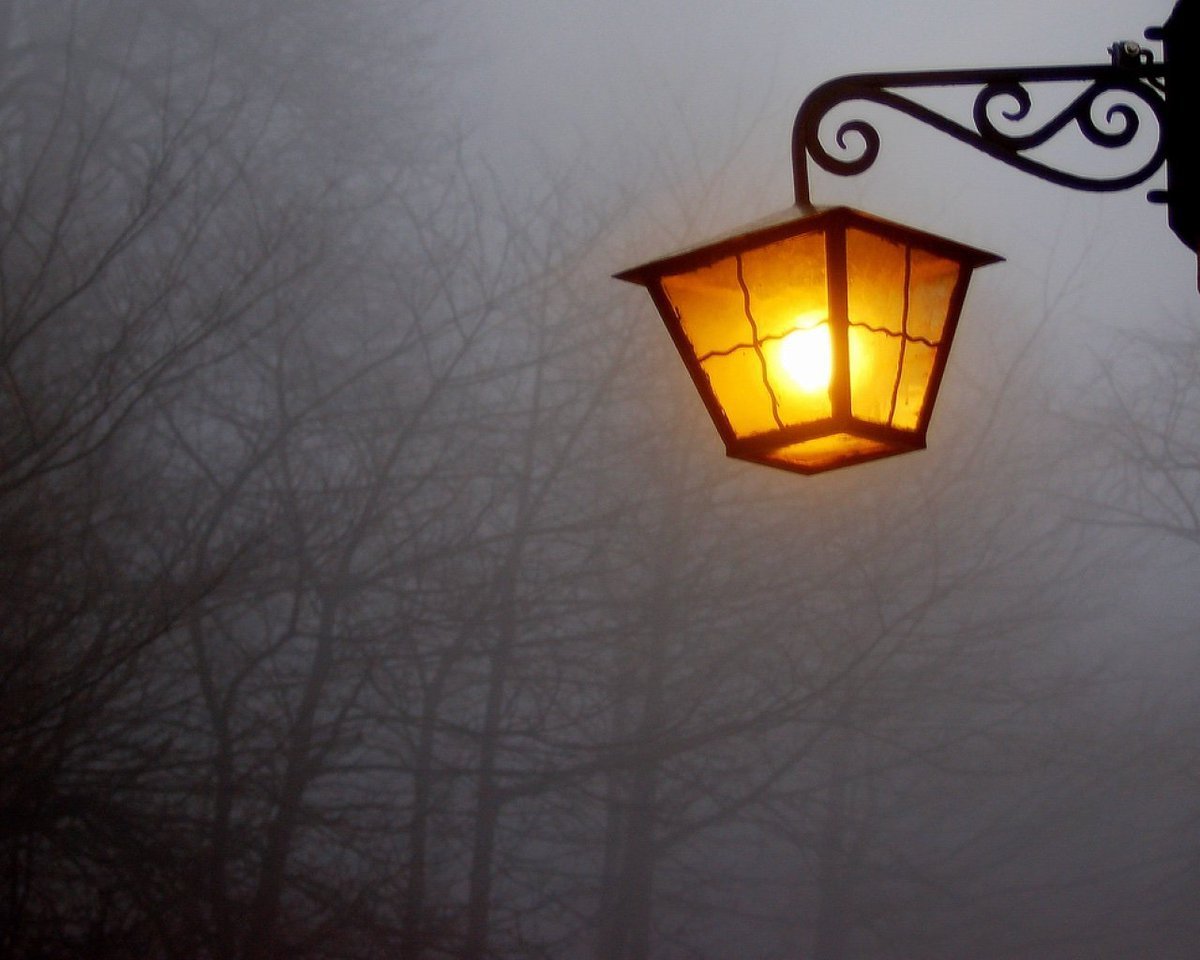 Свет фонаря
