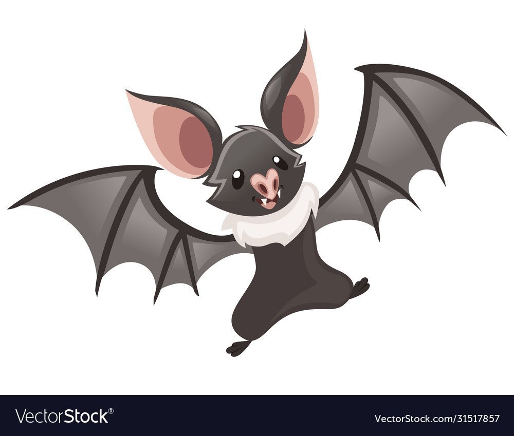 Летучая мышь стикер