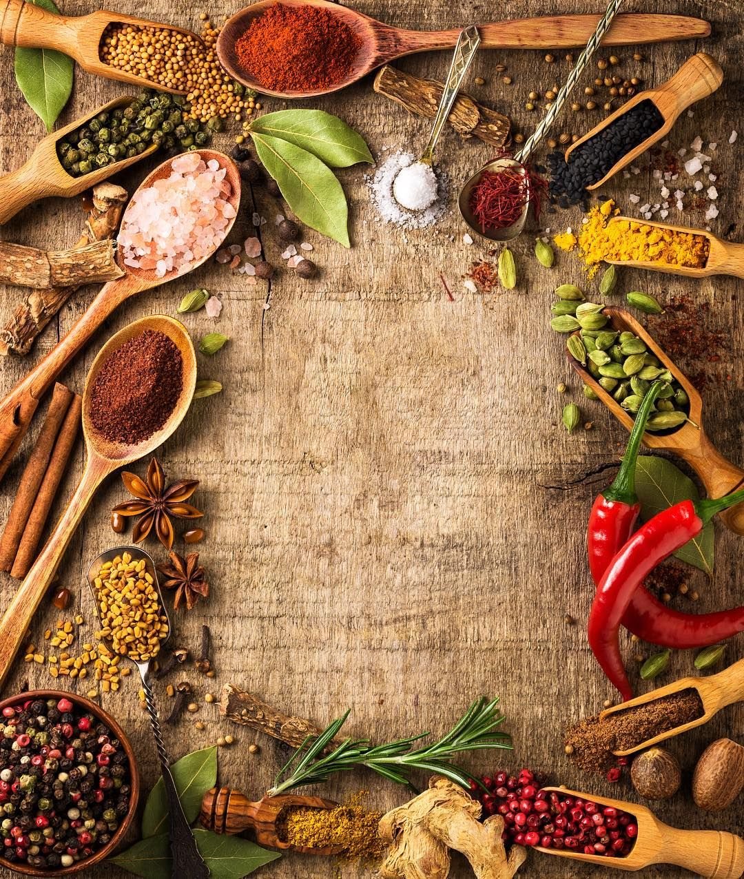 Фон для баннера пряности