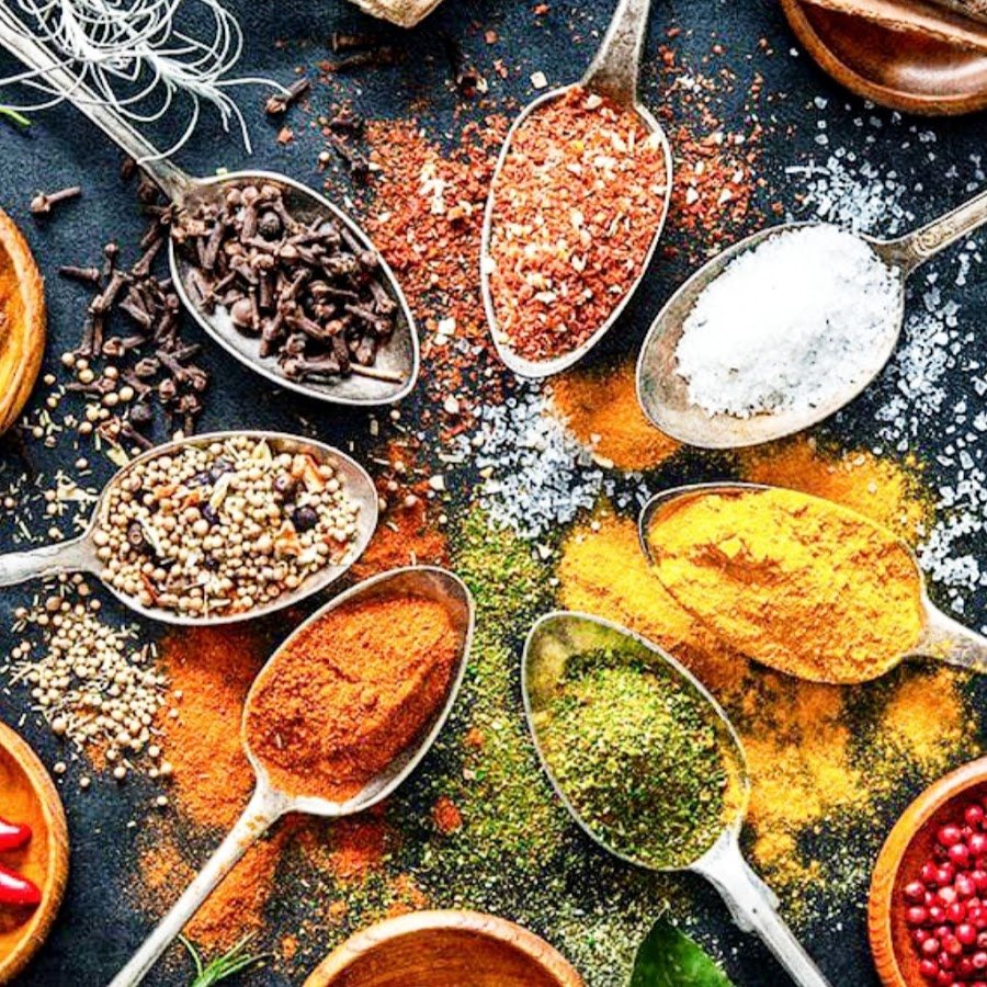 Специи фон