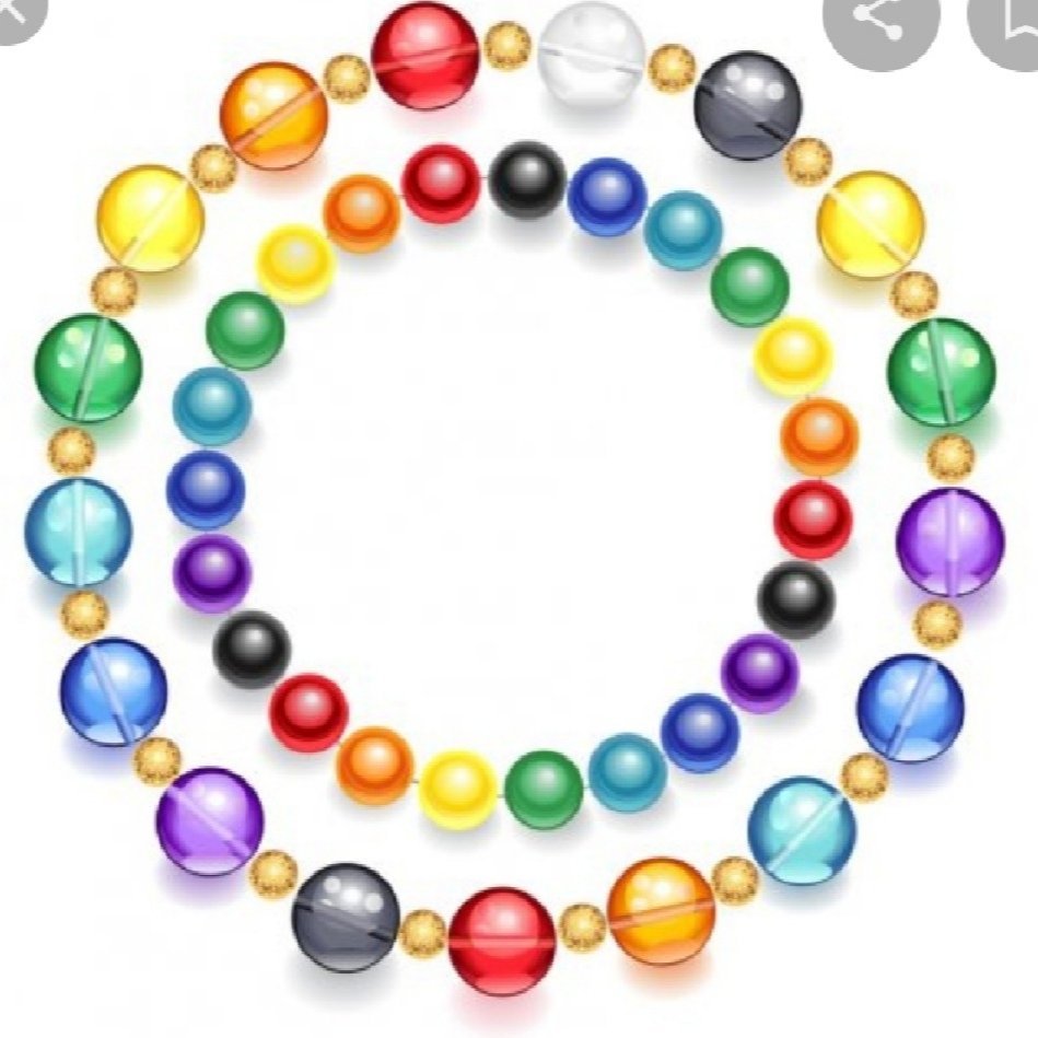 Рамка бусинки для детского сада