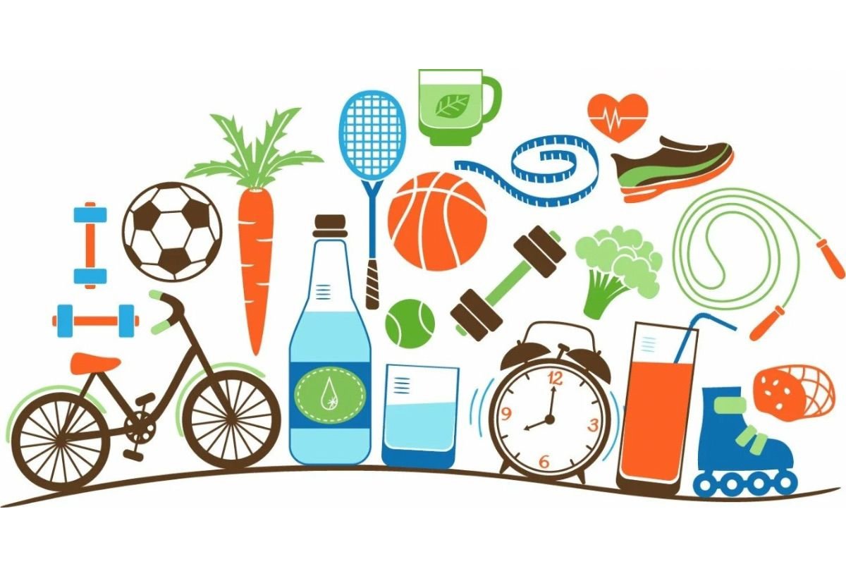 Атрибуты здорового образа жизни