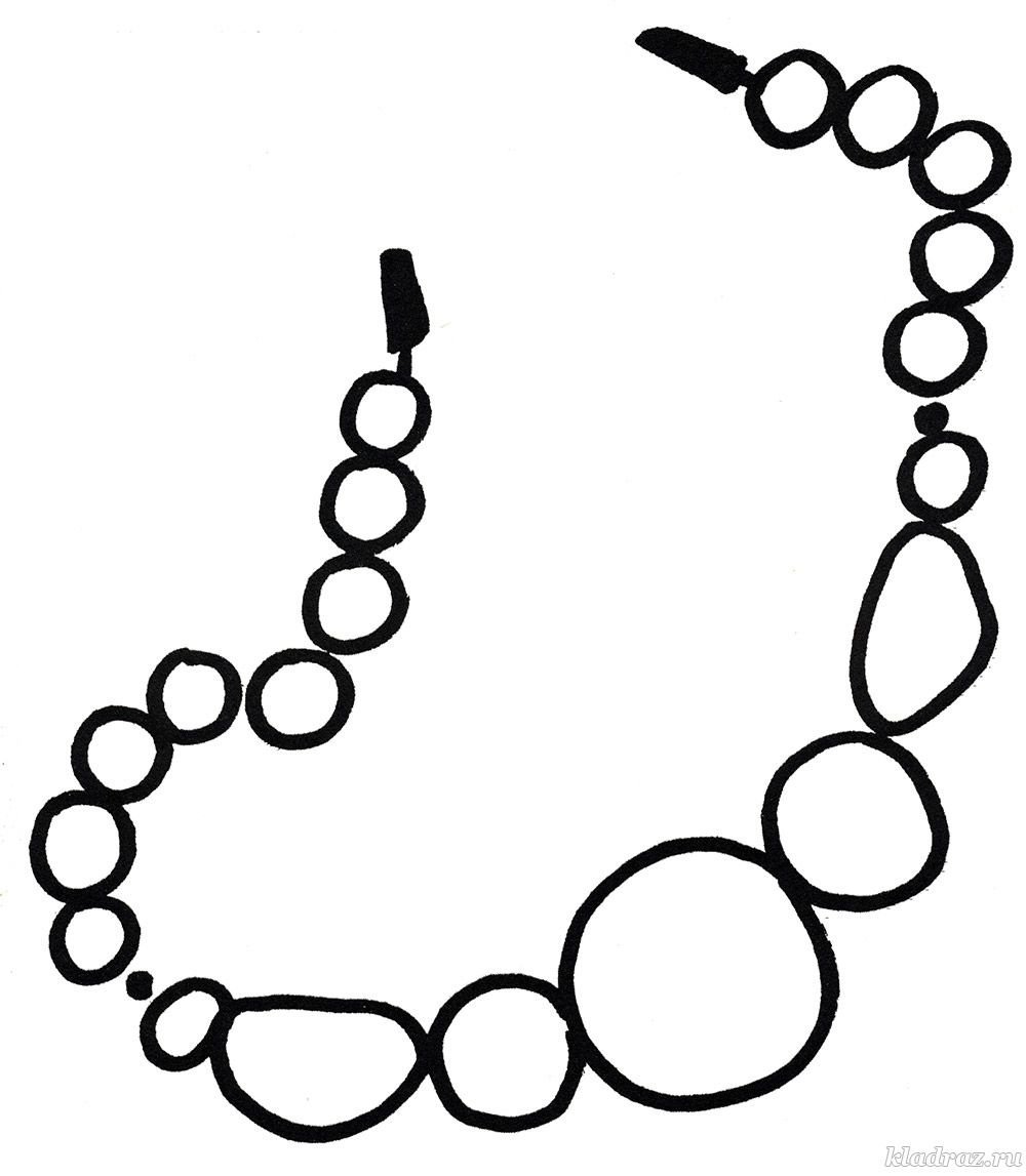 Бусы значок