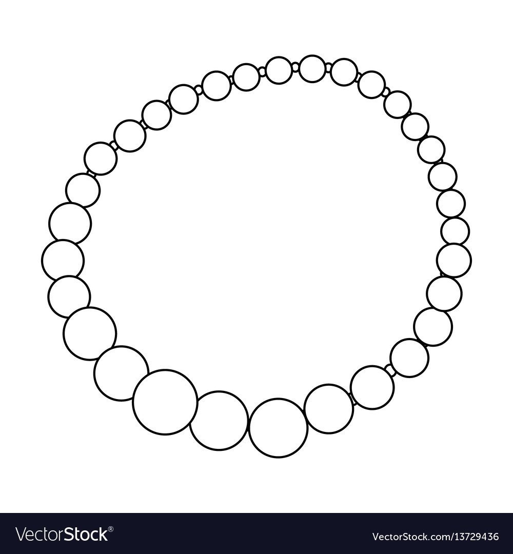 Бусы рисунок