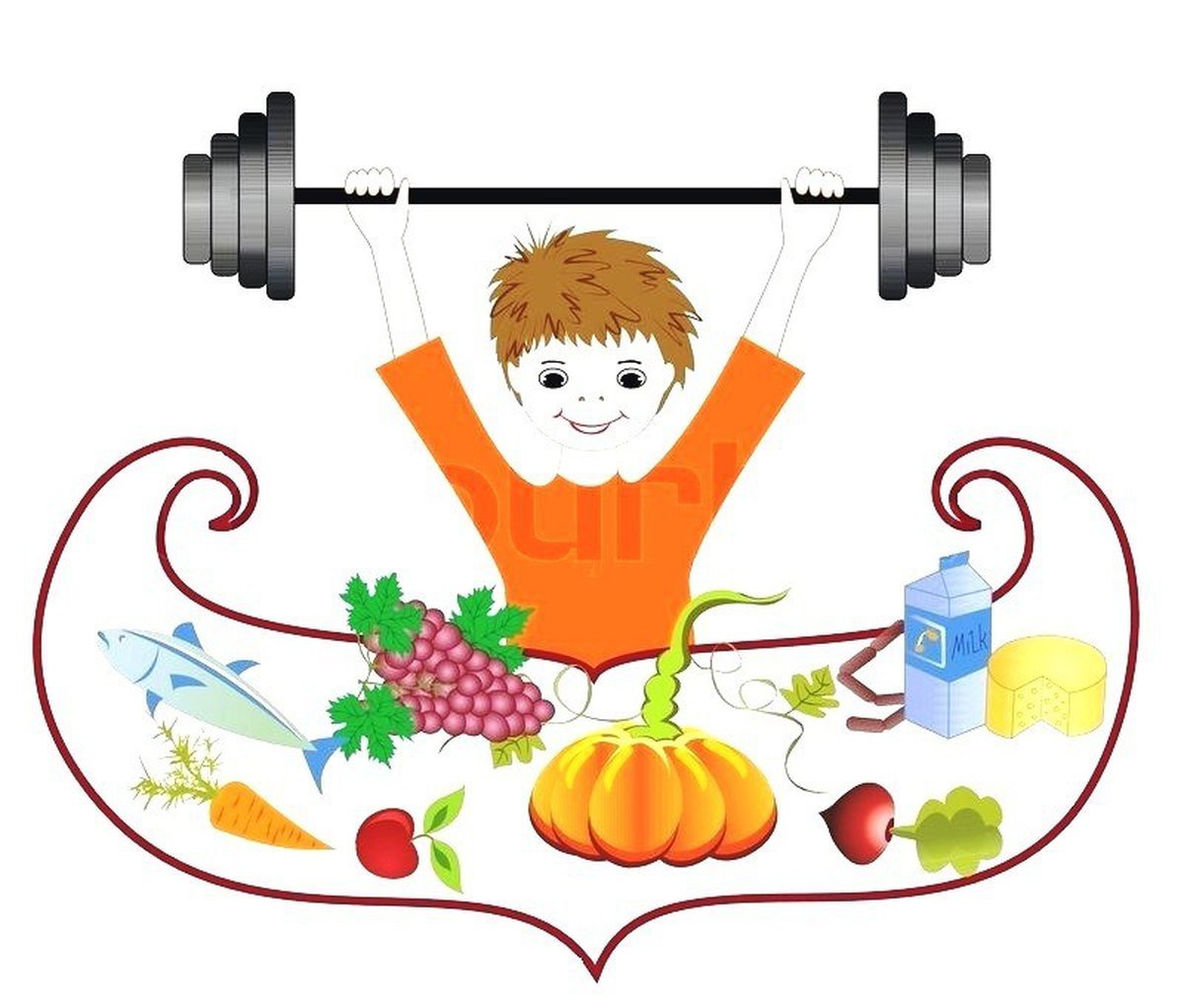 Атрибутика здорового образа жизни