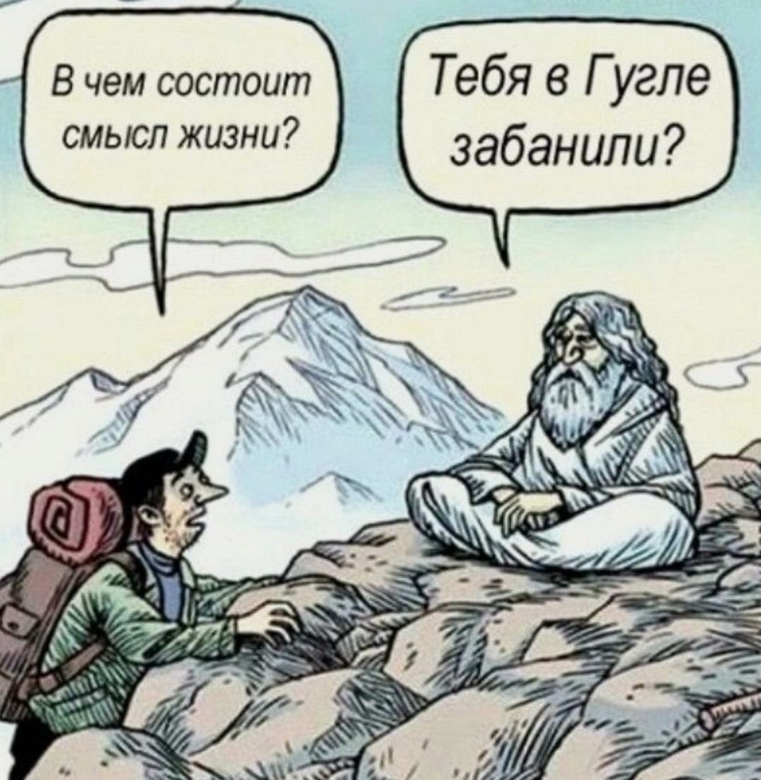 В чем смысл жизни