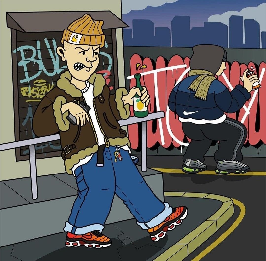 Рисунки в стиле Дрилл