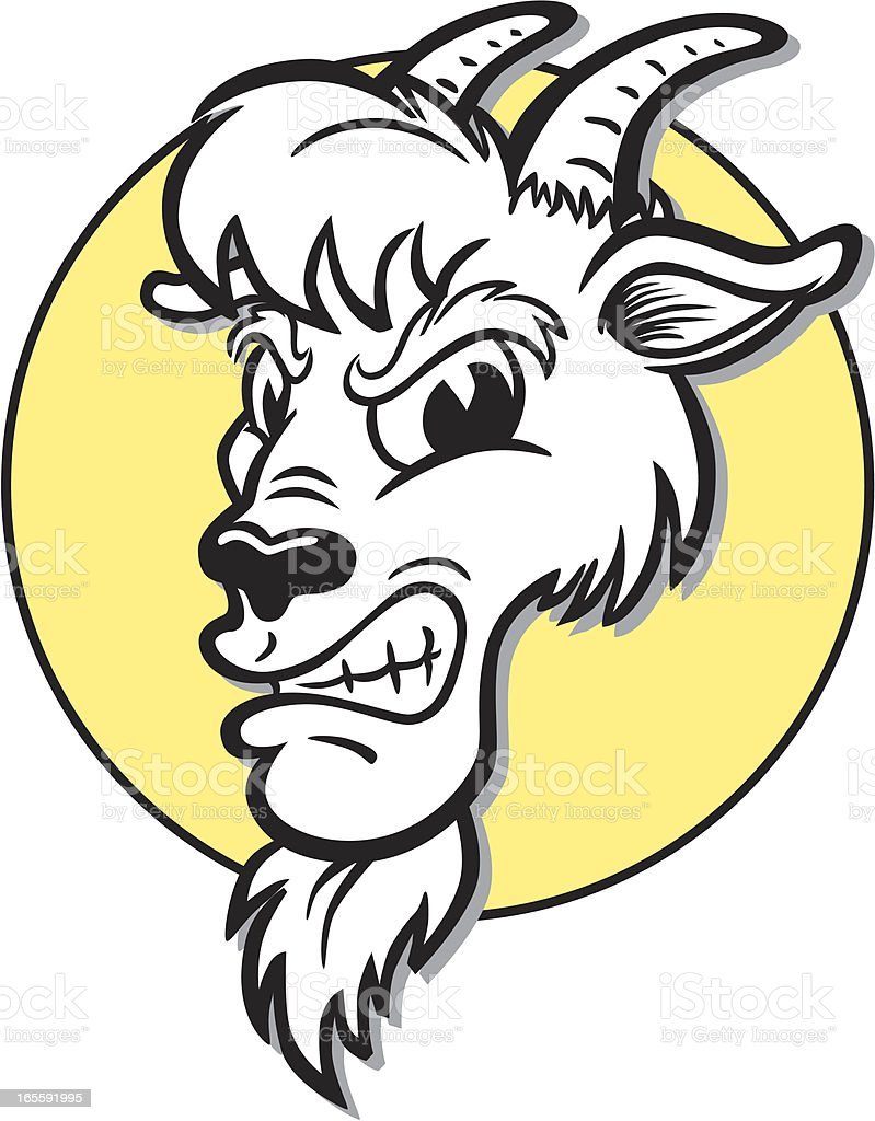 Сердитая коза