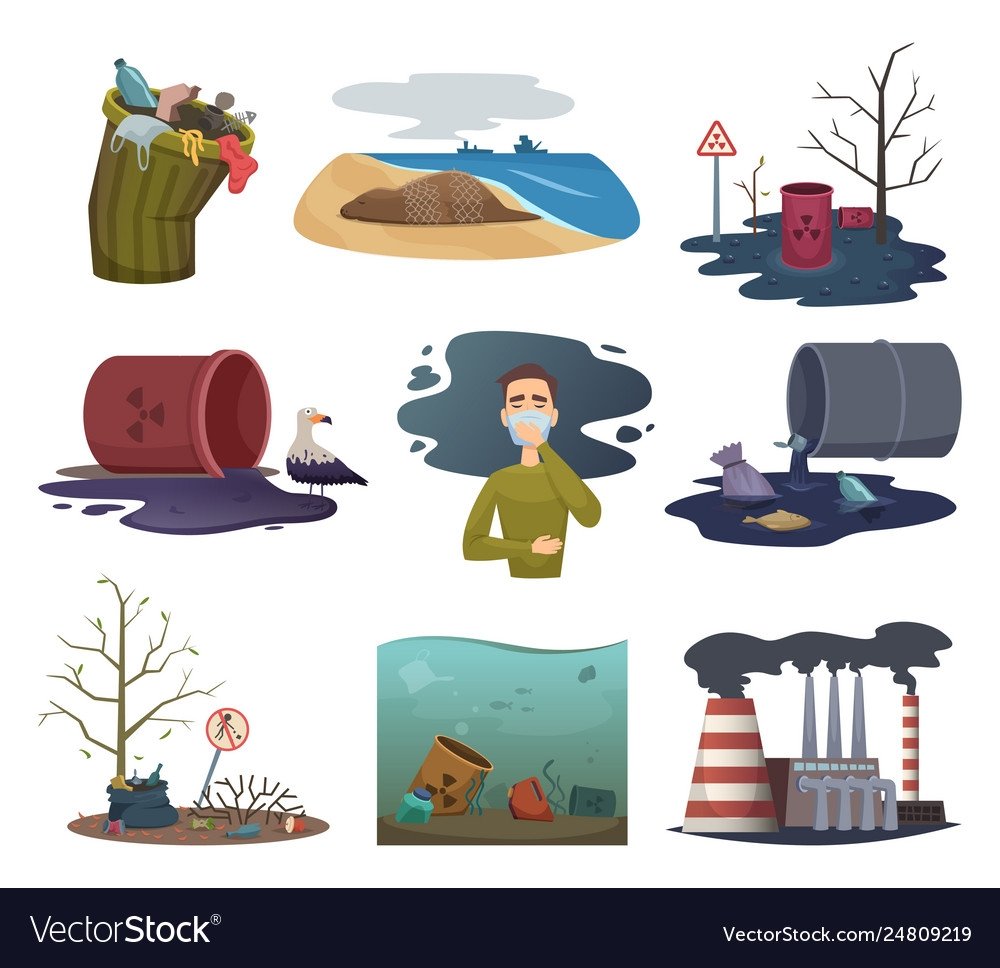 Загрязнение окружающей среды для детей