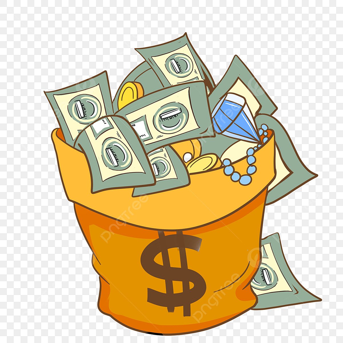 Деньги мультяшные