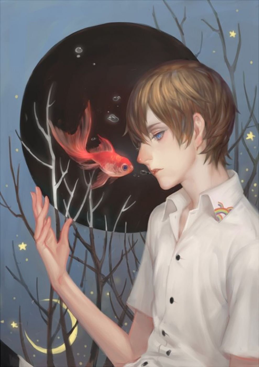 Мальчик арт