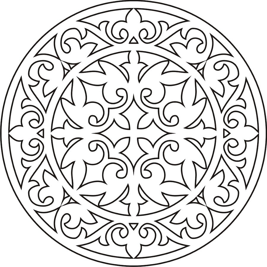 Орнамент в круге
