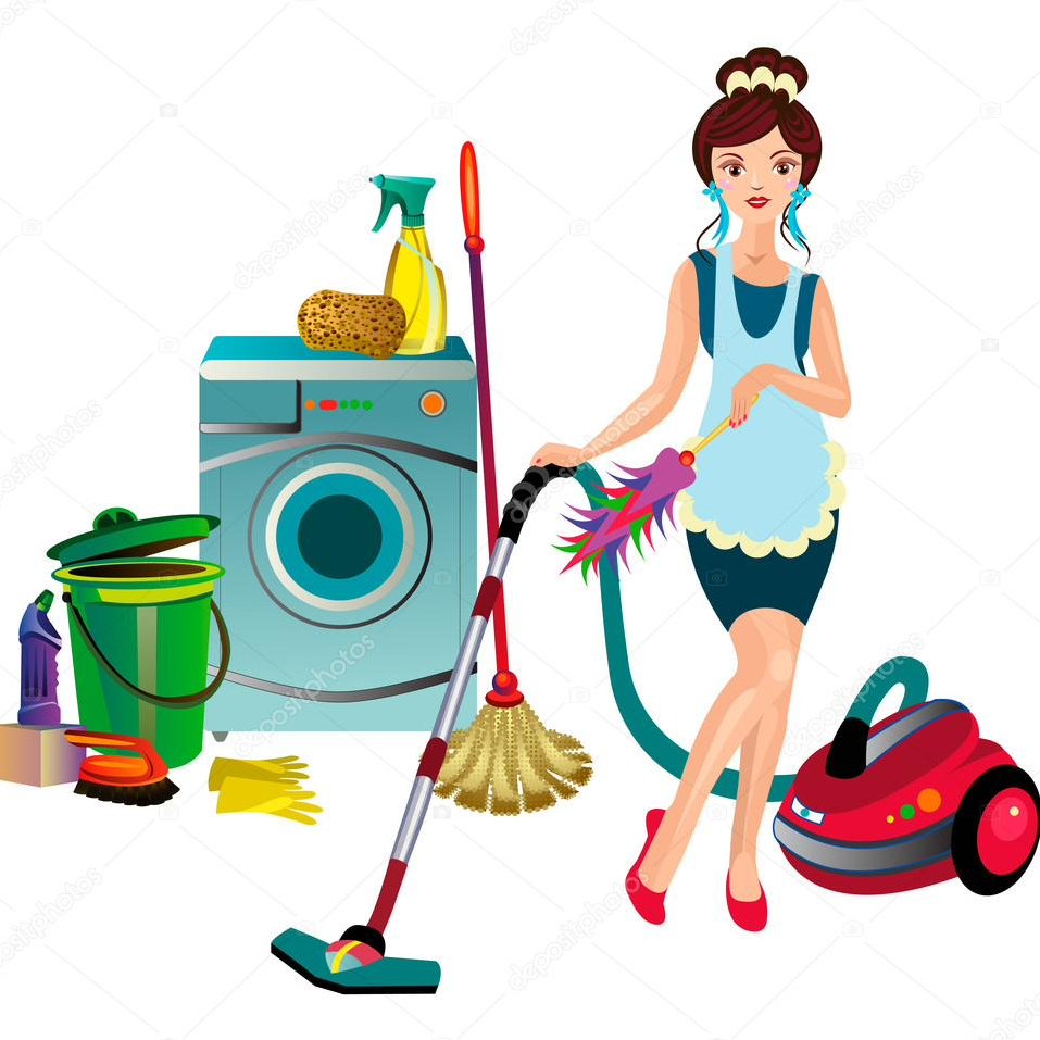 Стирка уборка готовка