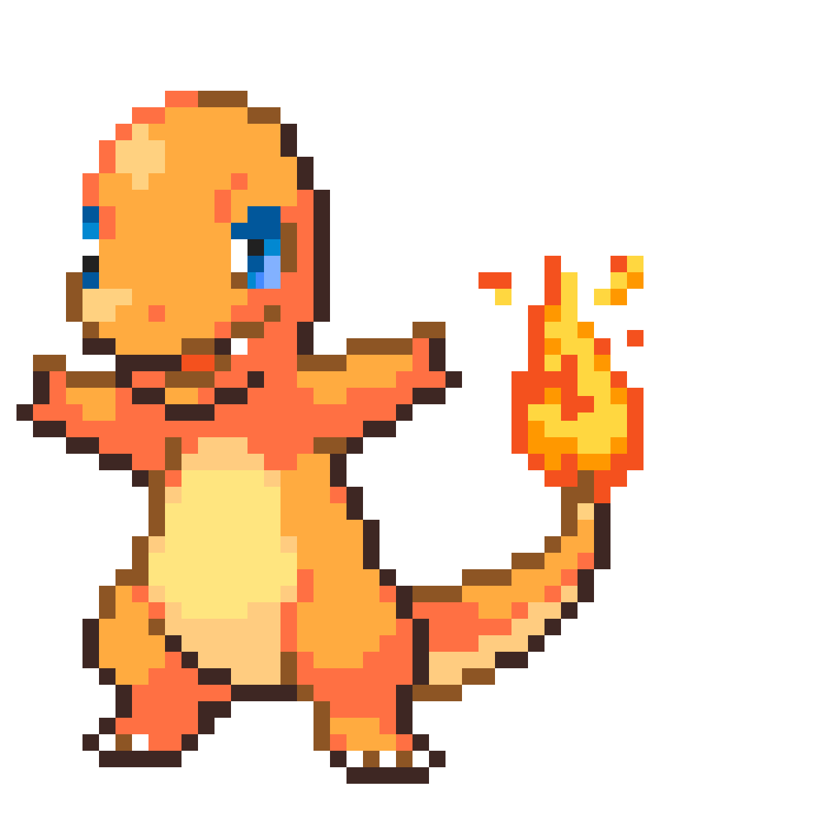 Shiny Pokemon Чармандер