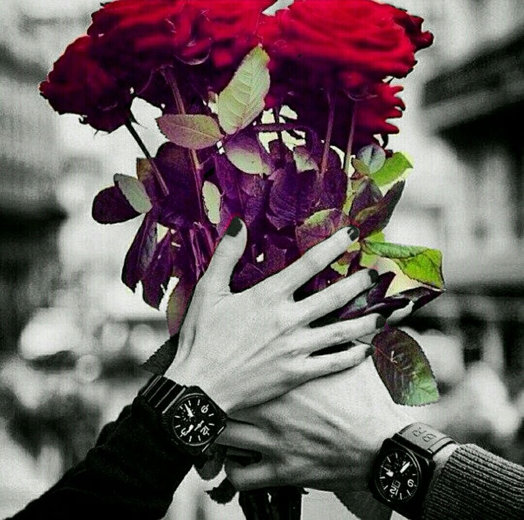 Ава с цветами