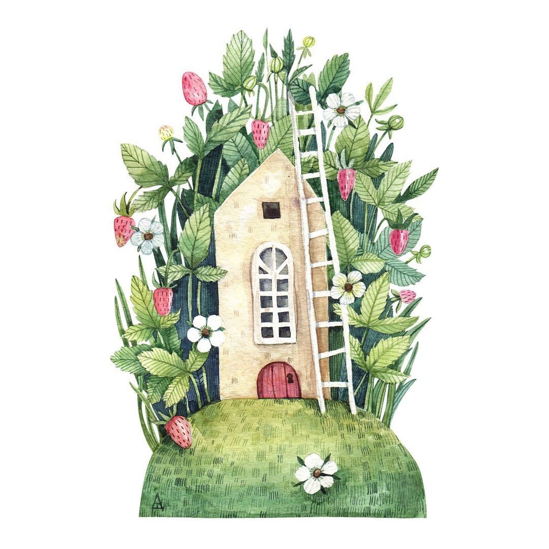 Дом мультяшный