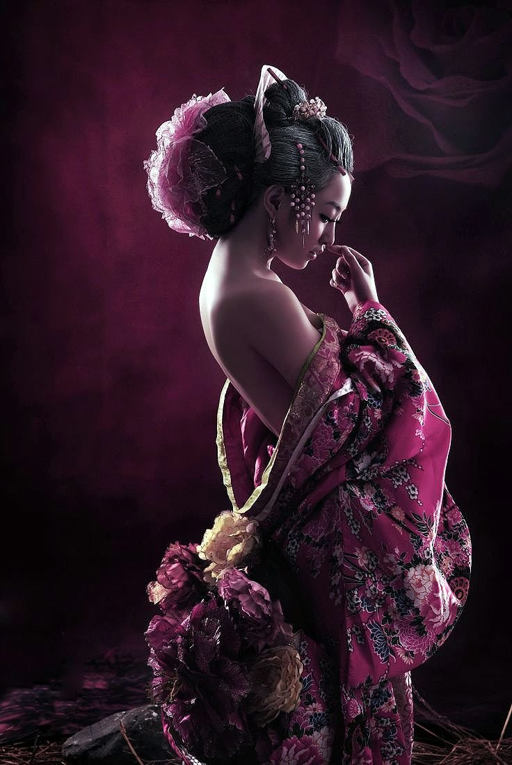 Красивые японские гейши