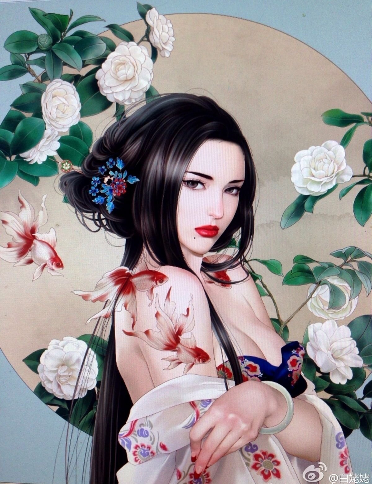 Художник Zhang Weimang