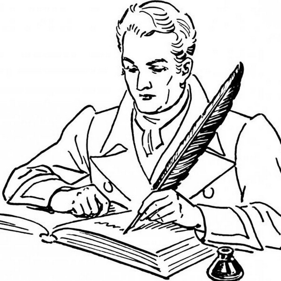 Поэт картинка