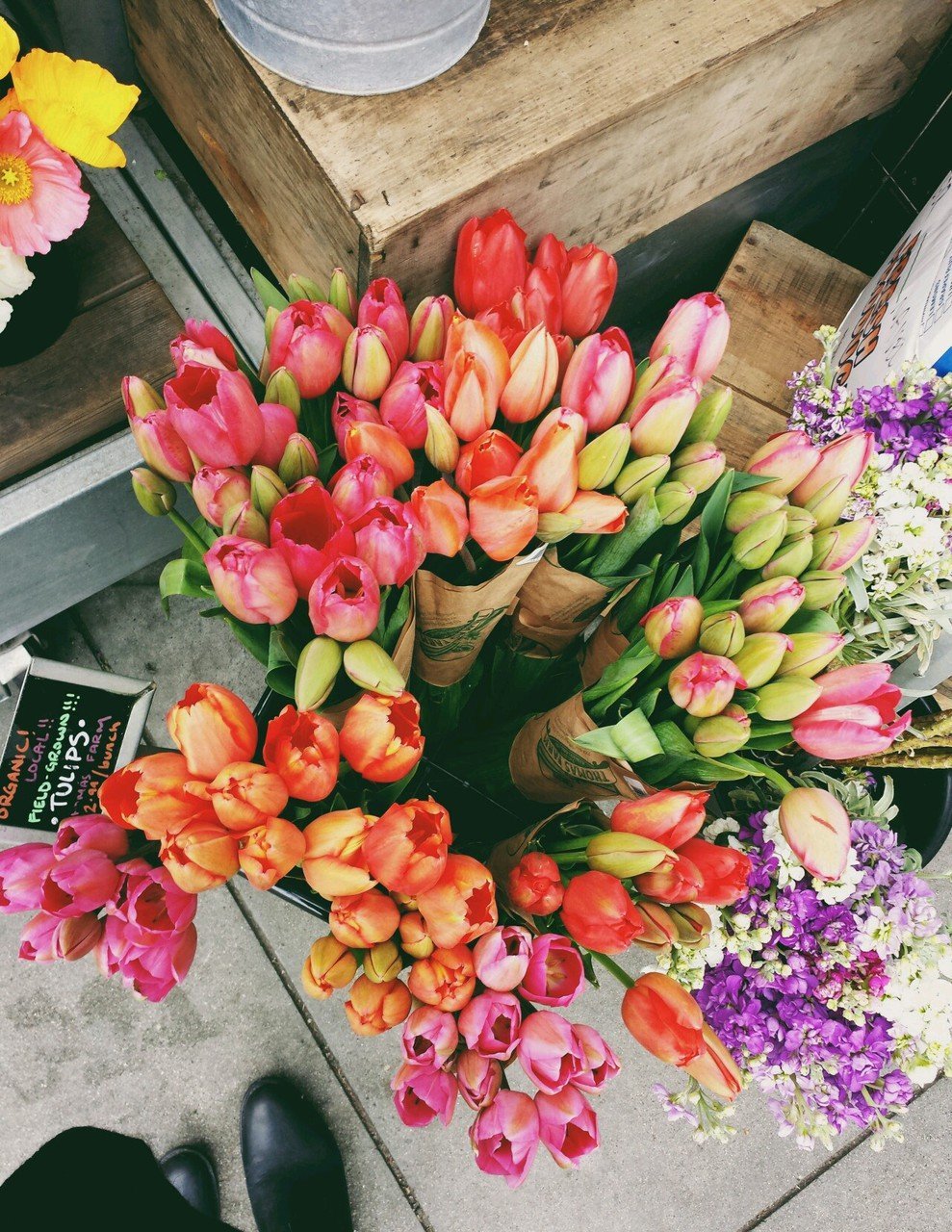 Охапка цветов