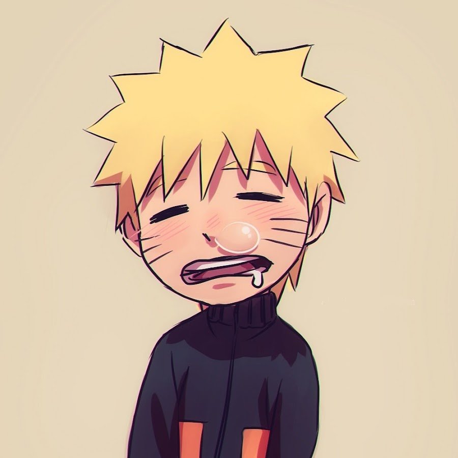 Наруто Узумаки веселый