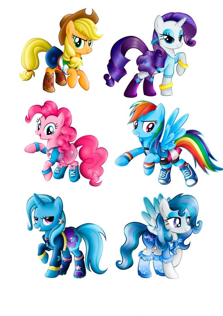 My little Pony земные пони