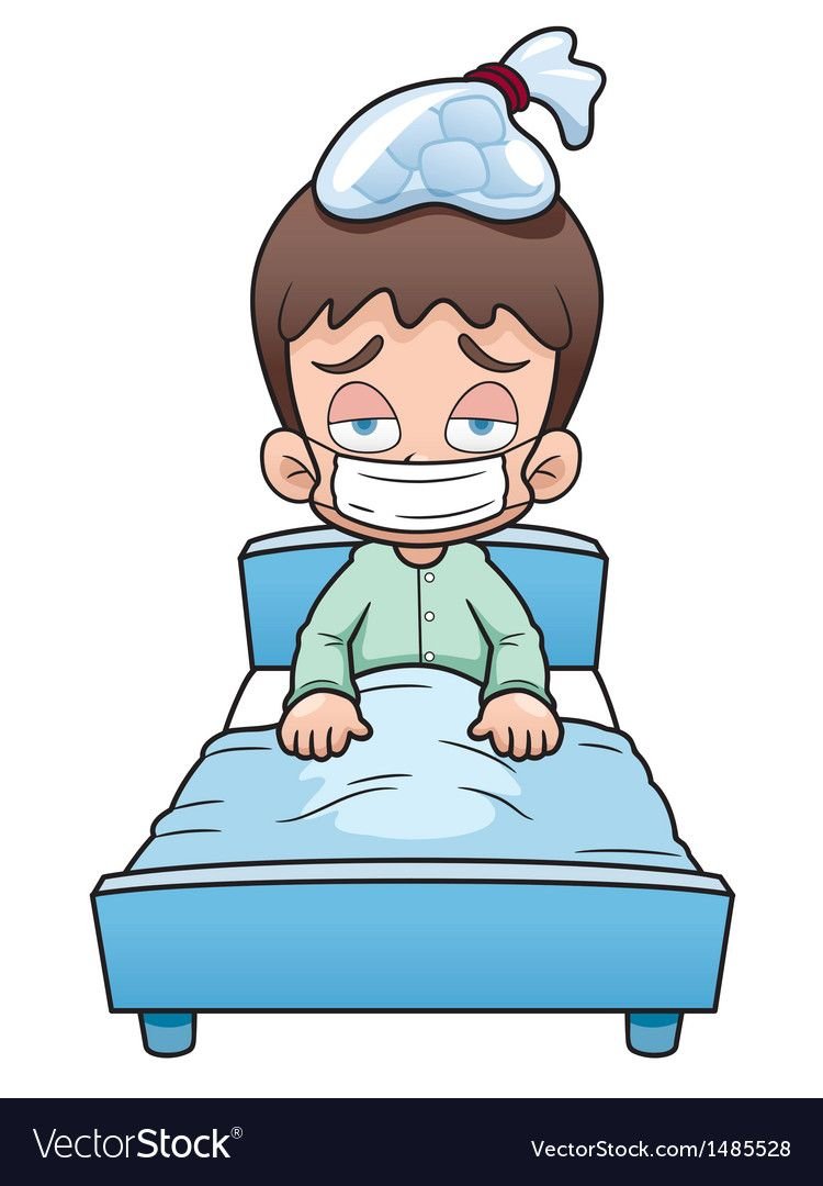 Мама с больным ребенком рисунок