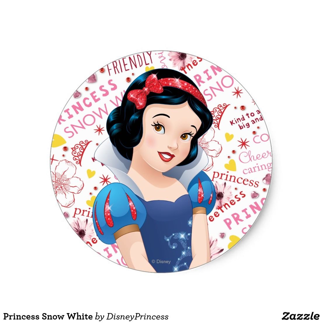 Наклейки Белоснежка