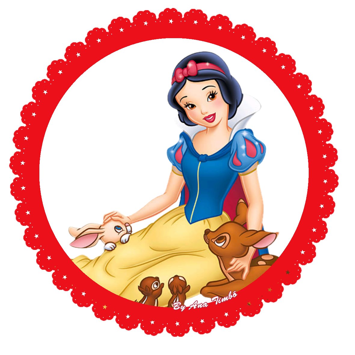 Капкейки с принцессами Диснея