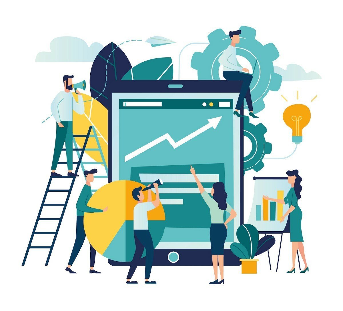 Бизнес иллюстрации