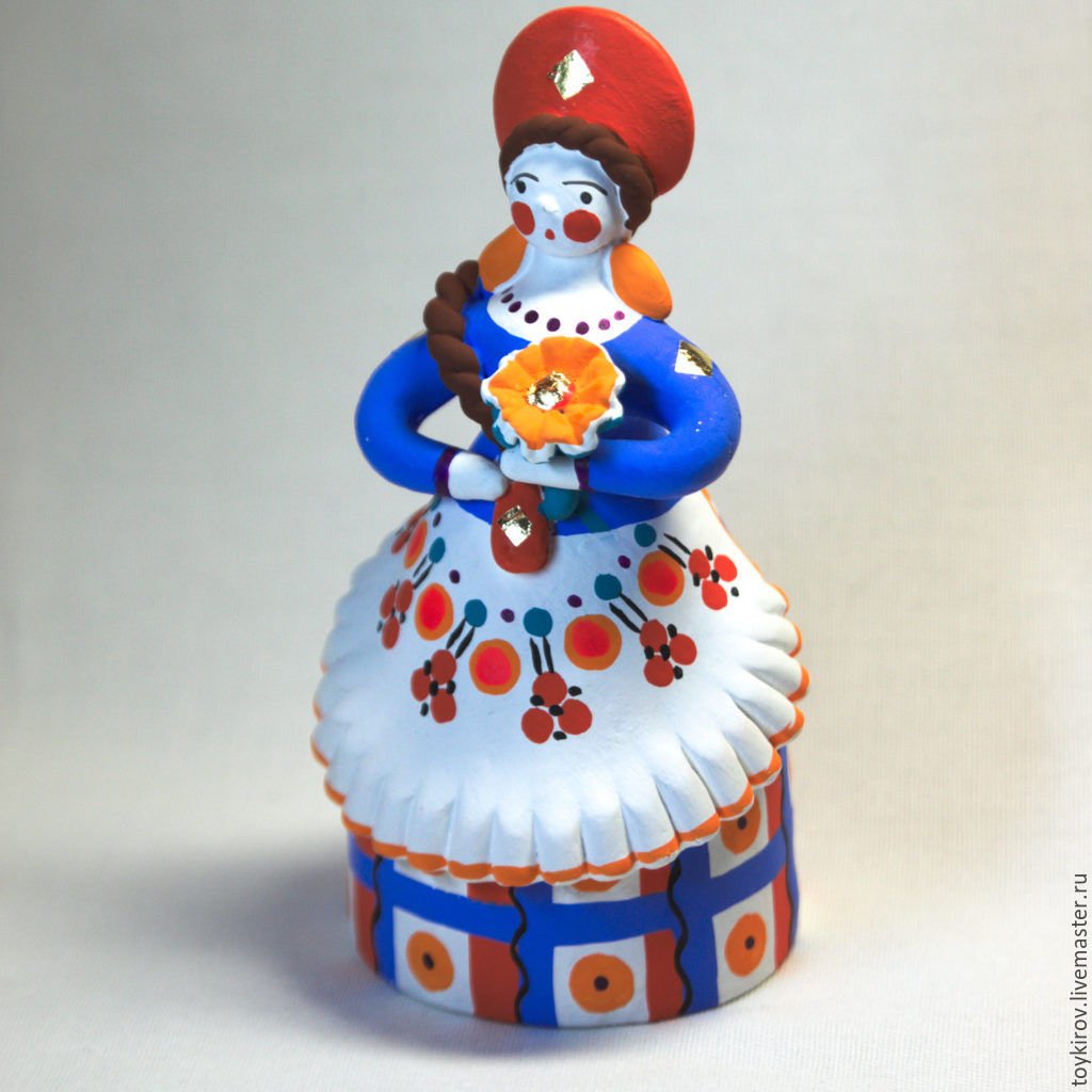 Кукла Дымковская Барыня