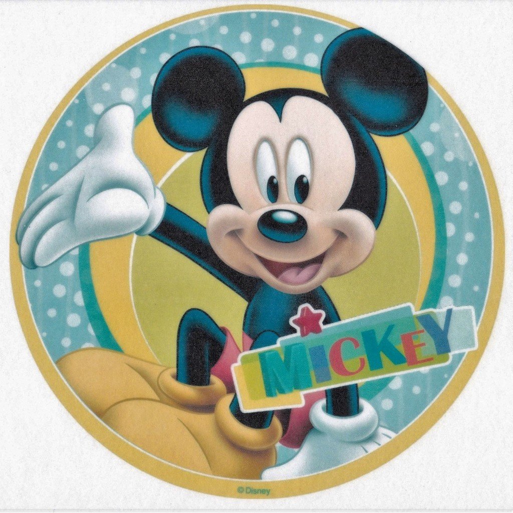 Микки Маус вафельная