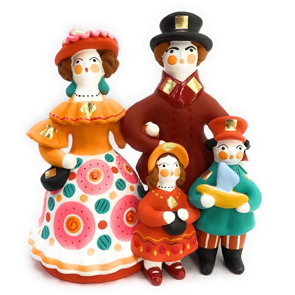 Дымковская барышня картинки