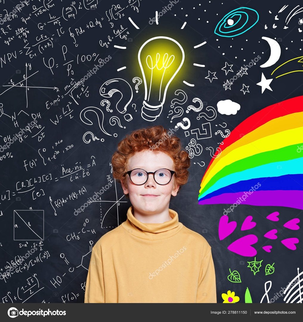 Плакат умный мальчик