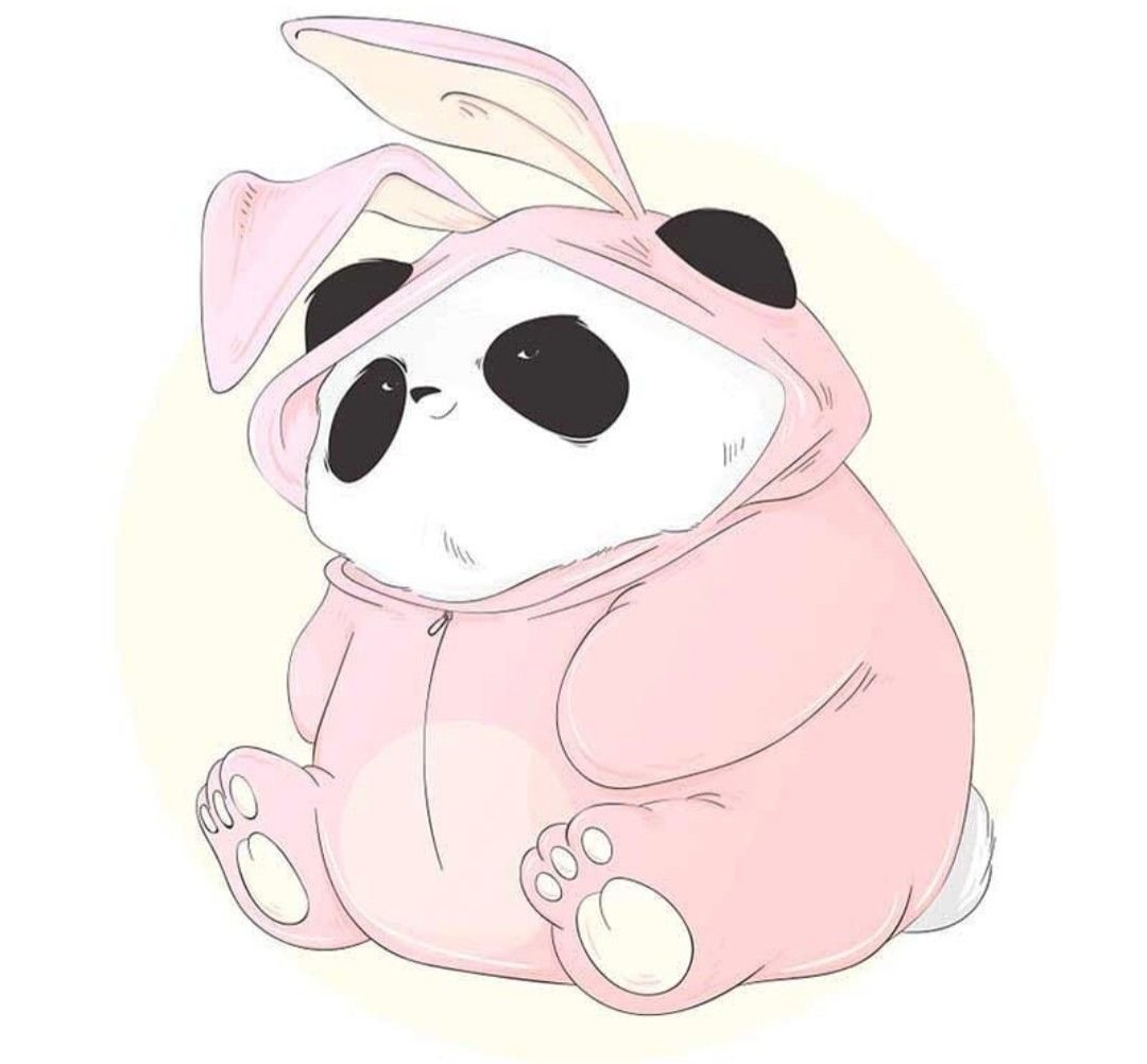 Милые пандочки для срисовки