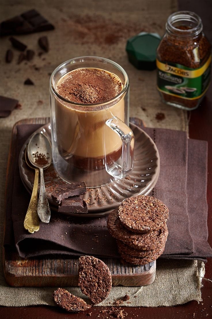 Горячий шоколад с зефиром маршмеллоу