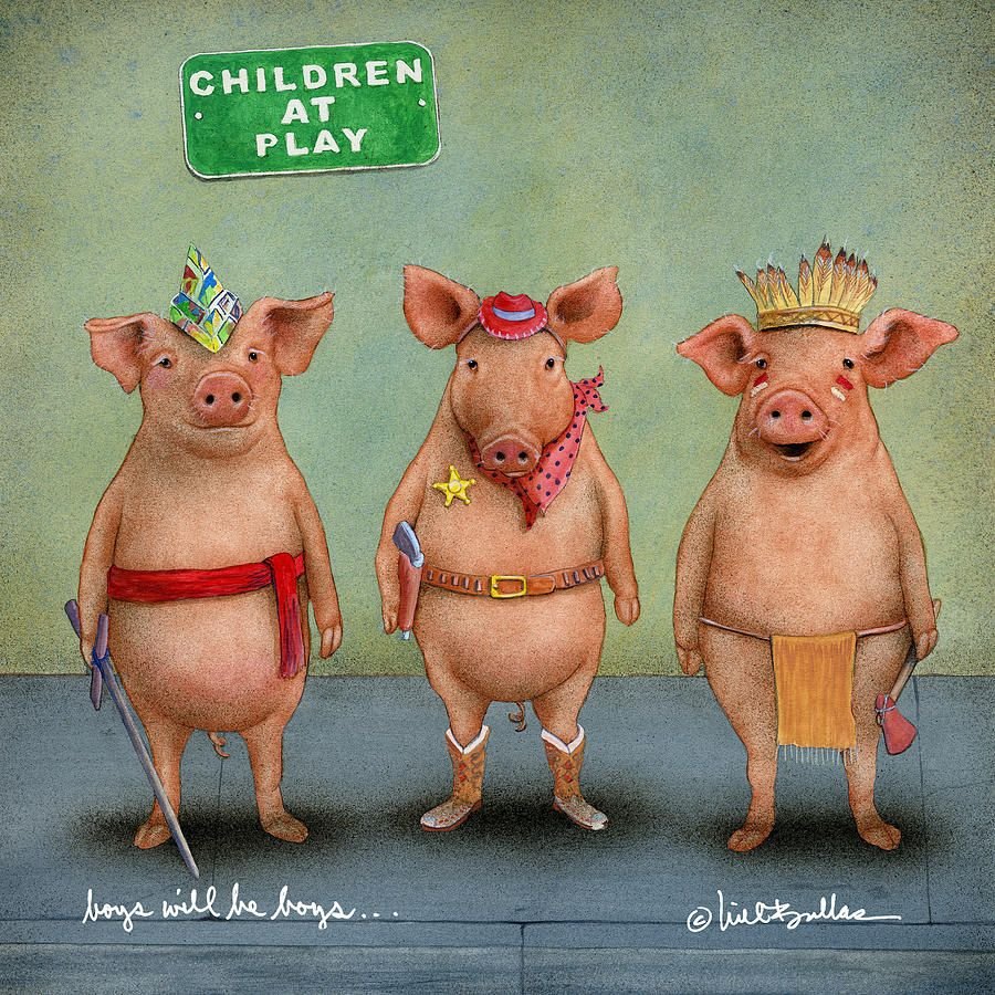 Три поросенка смешные