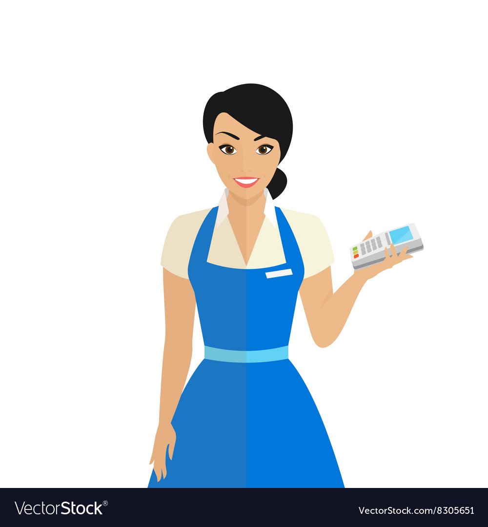 Нарисовать продавца